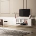 Decorotika Paldi 53    Floating Tv Stand   Wall-mounted Media Console