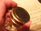 Vintage Antique Style 2 1 4  Screw Top Brass Heavy Maritime Navigational Compass