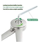 Soft Close Lid Support Hinge Lid Stay For Box Hinge Support 1 Pair