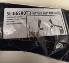 Breg Slingshot 3 Arm Shoulder Sling Xl Black Adjustable Brace Support New 00045