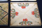 2 Vintage 1940s-1950s Christmas Paper Napkin Sets Estate Find 