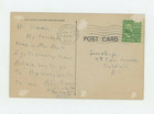 Vintage Comedy Postcard  Best Wishes Kids Wishbone  Dog Linen Posted  1947 Stamp
