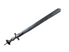 Broad Khanda Straight Handmade Sword Pulwar Vintage Talwar Dagger Collectible