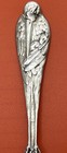 Antique Reed And Barton Sterling Silver Birth Record Spoon With Stork 1921