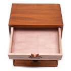 Vintage 5 Layers Large Jewelry Organizer Wooden Storage Box Case With 5 Drawers