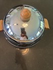 Vintage West Bend Penguin Hot Cold Server Ice Bucket Wooden Handle Made In Usa