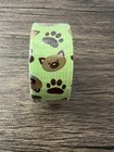 Duck Duct Tape Roll Green Cat Animal Print Mpn 55010