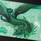 Tarkir Dragonstorm Teval  Arbiter Of Virtue Black Stitched Playmat