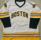 Cam Neely Autographed Custom Boston Bruins Signed White Jersey Jsa Coa Xl