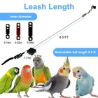Bird Leash bird Harness retractable Anti-bite Parrot Harness with 3 Different   
