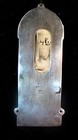 Antique Mezuzah Sterling Silver Aron Hakodesh C 1950 s