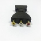 Hdmi Male To 3 Rca Female Composite Av Video Audio Adapter Converter For Tv Pc