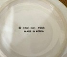 Vintage 1988 Baby Cereal Bowl Abc s Teddy Bear By Cmc Kitsch Coquette Pink Blue