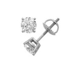 14kt Gold 0 50 Ct Genuine Natural Diamond Baby Stud Earrings