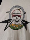 Vintage Grandaddy Band T-shirt Men s Size Medium Raglan Baseball Skull Guitar