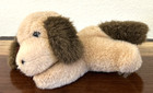 Vintage 1990 s Princess Soft Toys Two Toned Brown Sleepy Puppy Soft Plush Toy 8 