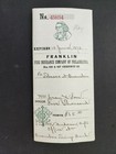 1873 Antique 1-month Fire Insurance Policy Owensburg Ky Wm Gray Stored Tobacco