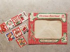190  Lot Vintage Christmas Gummed Stickers Seals Mcm Holiday Ephemera Floral