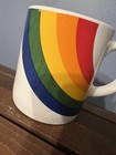Rainbow Coffee Mug By Ftd Ceramic 80s Vintage 1984 Pride Cup