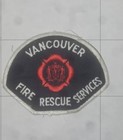 Vancouver Fire Rescue Services  british Columbia  Canada   Patch Never Used