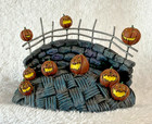Disney Nightmare Before Christmas Hawthorne Village Pumpkin Wall Missing Coa