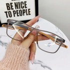 Tr90 Reading Glasses Anti Blue Light Spring Hinges Men  1 00 To  4 00
