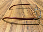 Vintage Cartier Bubinga Wood Eyeglasses - Rare