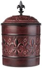 4 Piece Versailles Canister Set With Fresh Seal   Covers