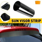 Car Windshield Window Sun Visor Strip Tint Film Protector Sticker Uv Blocking Us