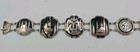 Antique Ottoman 800 Silver Bracelet Arabic Calligraphy Religious Turkish Motifs