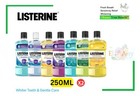 Listerine Mouthwash 250ml Twin X2 single  cool Mint  Total Care sensitive  Fresh