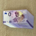    0 Zero Euro Souvenir Banknote Bundle X100 Oman Qaboos Bin Said Mnab 2021-1 Rare