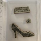 Stampin Up Stamp Set Fabulous You Stamps Sets Shoes Sayings Butterfly Retired