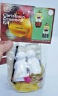 Walco Carollers Vintage Sequin Bead Christmas Ornament Craft Kit Nos Carolers