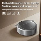 Robot Vacuum Cleaner Automatic Powerful Suction Smart Mini Sweeping Cleaning