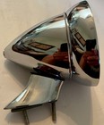 Vintage Bullet Style Chrome Side Mirror New Out Of Box 