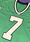 Game Used team Issued 1997 New York Jets Chuck Clements  7 Starter Jersey 48