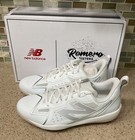New Balance White Silver Fuelcell Romero Duo Comp Softball Cleats Sz 10 New