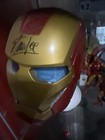 Photo Proof Authentic Stan Lee Autograph Signed Toy 10  Marvel Iron Man Mask