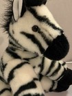 Aurora Zebra Plush 10  Black White Stripe Stuffed Animal Toy Soft Cute