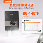 Vevor 13 8kw Electric Hot Tankless Water Heater Shower Instant Boiler Bathroom