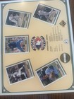 Lot Of 3 Consecutive  s 1992 Upper Deck Heroes Of Baseball Sheets 15201-03 76400