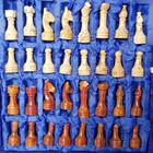 Brand-new Hand-crafted Marble onyx Chess Board Set coral   Red   30 Cm X 30 Cm