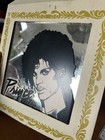 Vintage 1980s Prince Purple Rain 6x6 Mirror Photo Carnival Fair Prize Glass