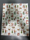 Two Single Guest Napkins For Decoupage Vintage Santa Christmas Gift Tags Winter