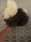 Alpaca Llama Handmade Stuffed Plush - Real Soft Fur White Fluffy Luxury Peru