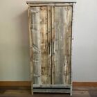 Brand New        72  h Farmhouse Wood Wardrobe Armoire Storage Cabinet Rustic Style