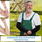  9 Pairs Elder Skin Protector Sleeves Thin Skin Arm Sleeve Bruise Protective  
