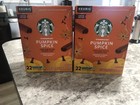 Starbucks K-cup Coffee Pods  Pumpkin Spice Flavored For  44 Count  pack Of 2 