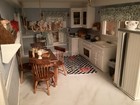  Doll House 59 Long 29 High  Very Nice Made In 1988 All Furniture Included